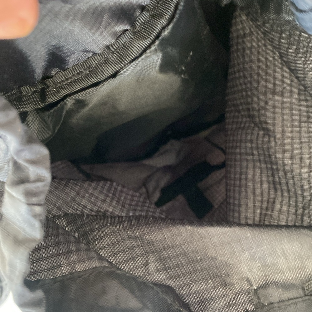flag nor fail Black Top-Load Backpack with Anchor Patch - Picture 8 of 8